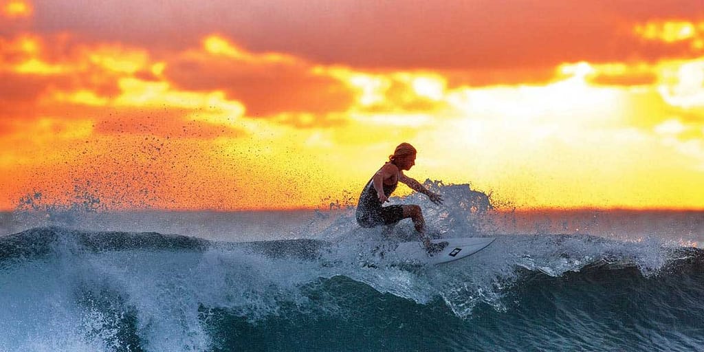 Action Adventure In Beach Dawn