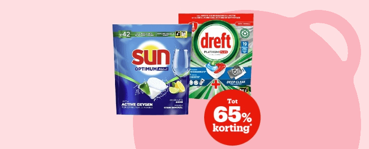 Tot 65% korting*