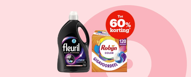 Tot 60% korting*