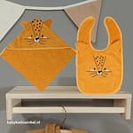 Badcape en Slab Leopard Lenny